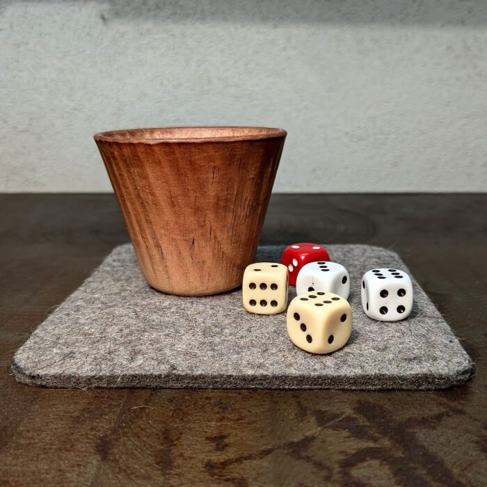 Würfelbecher Nahtlos Würfelbecher Set